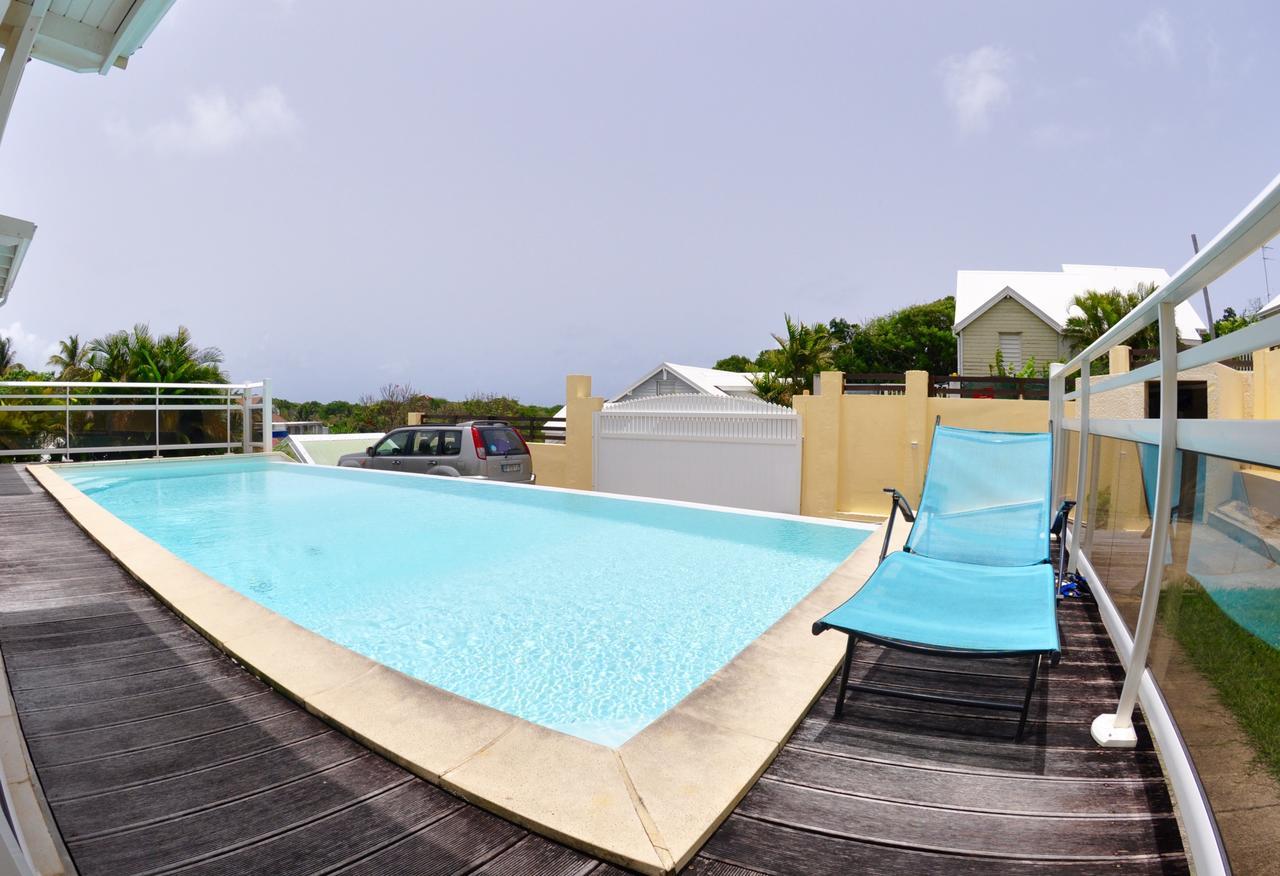 Petit Havre De Paix - Piscine Et Plage A Pied Le Gosier  Bagian luar foto