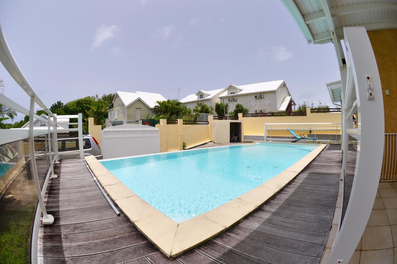 Petit Havre De Paix - Piscine Et Plage A Pied Le Gosier  Bagian luar foto